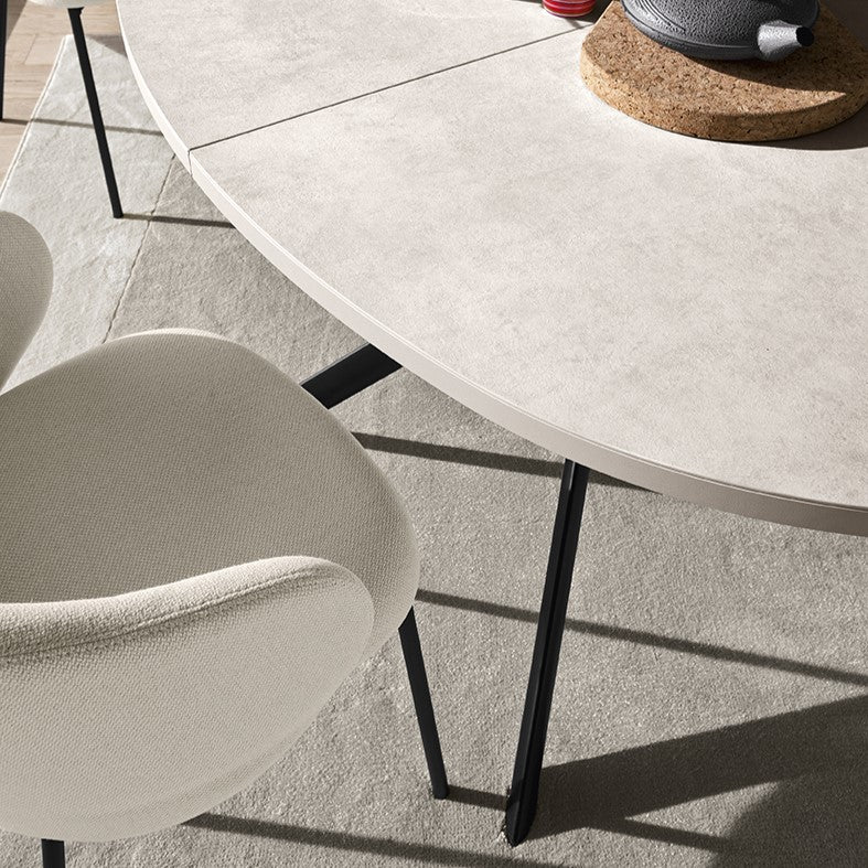 Tavolo Rotondo Allungabile Giove - Connubia