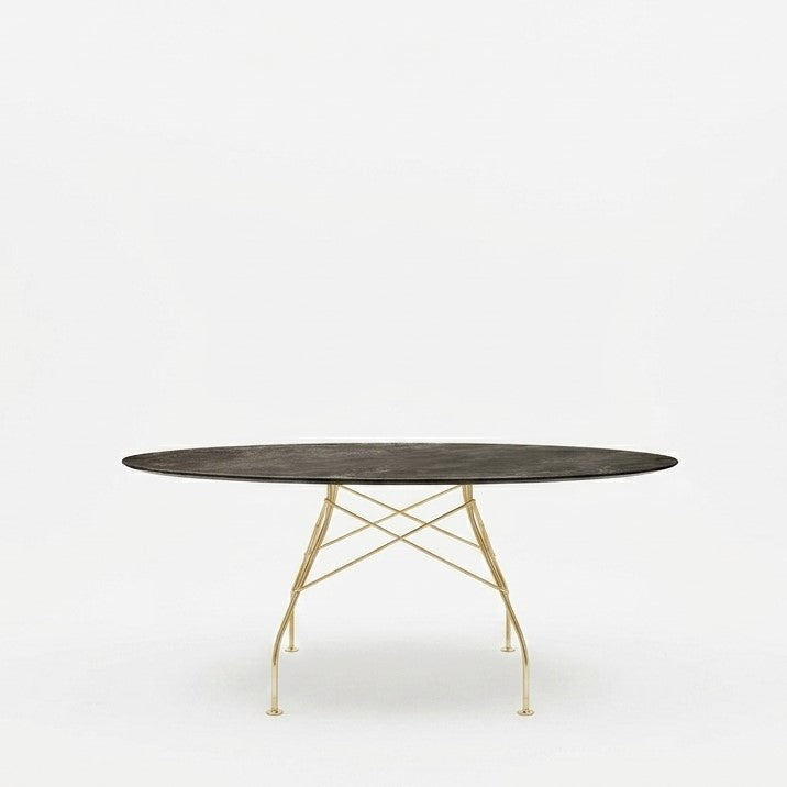 Tavolo Glossy Marmo Ovale - Kartell