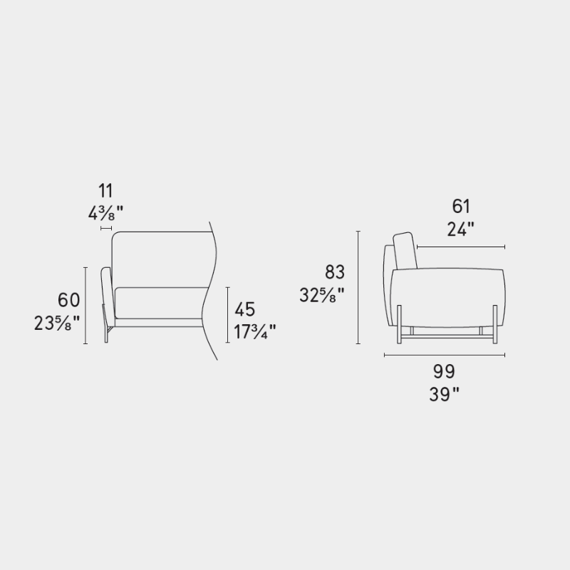 Divano Le Marais - Calligaris
