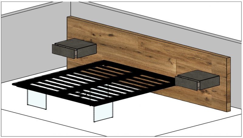 Composizione Letto Air Wildwood - LAGO
