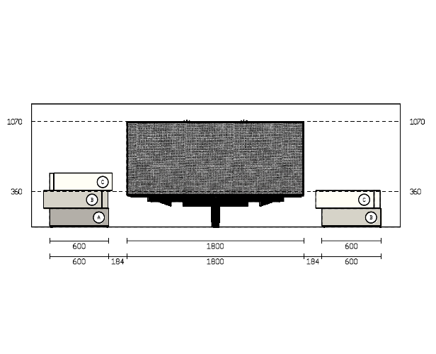 Letto Fluttua - LAGO