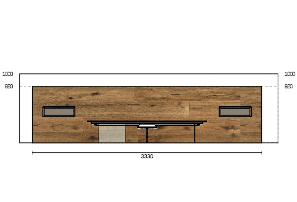 Composizione Letto Air Wildwood - LAGO