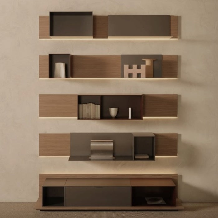 Parete Attrezzata Pentagramma - MDF Italia