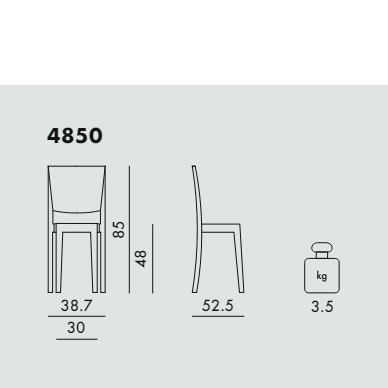 Sedia La Marie - Kartell