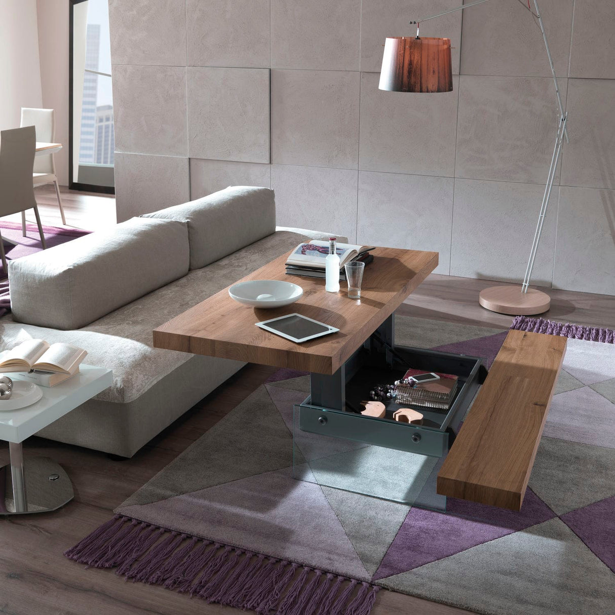 Tavolino Elevabile Markus - Ozzio Italia