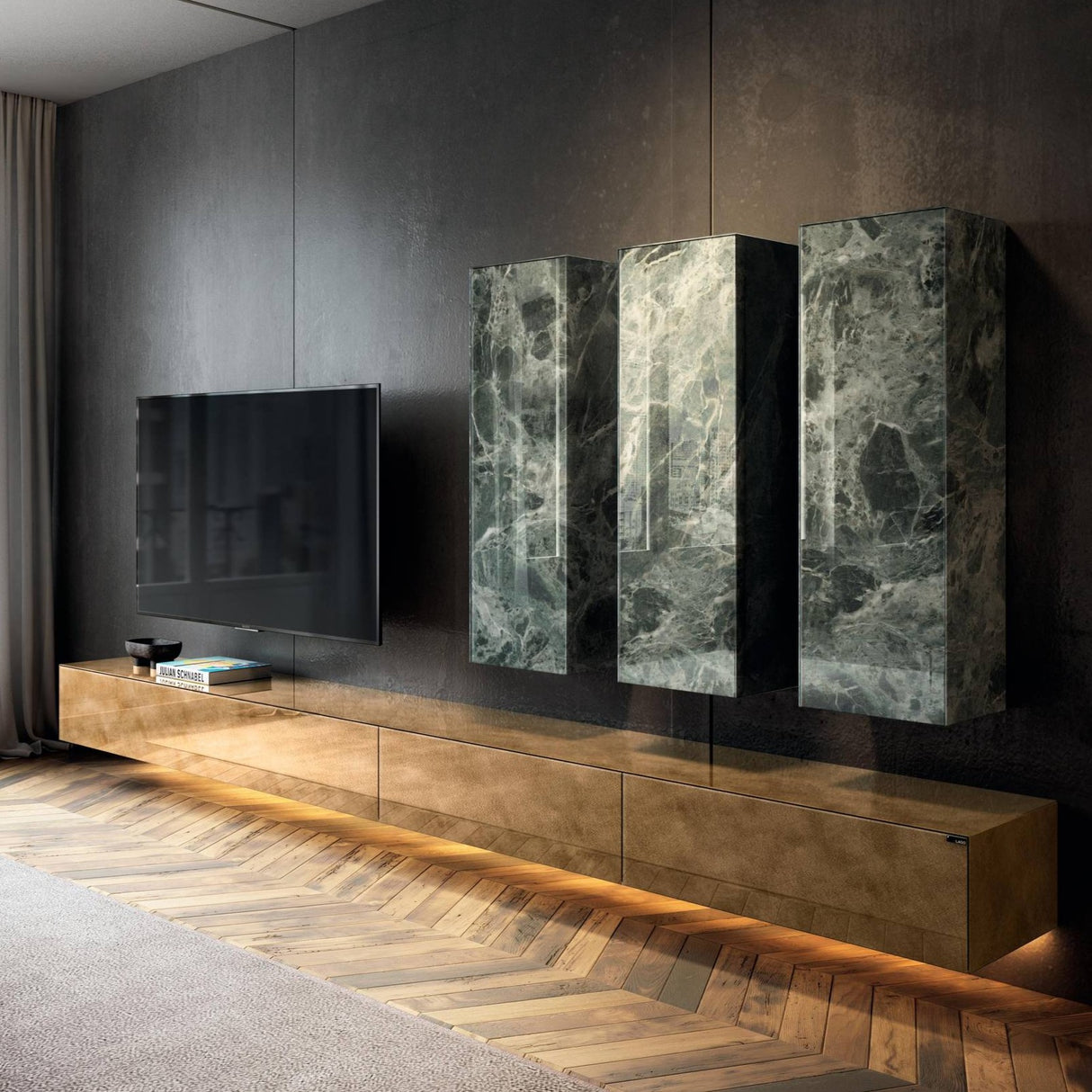 Parete attrezzata Materia - Lago