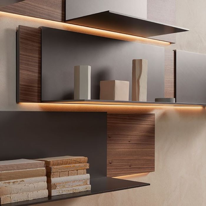 Parete Attrezzata Pentagramma - MDF Italia