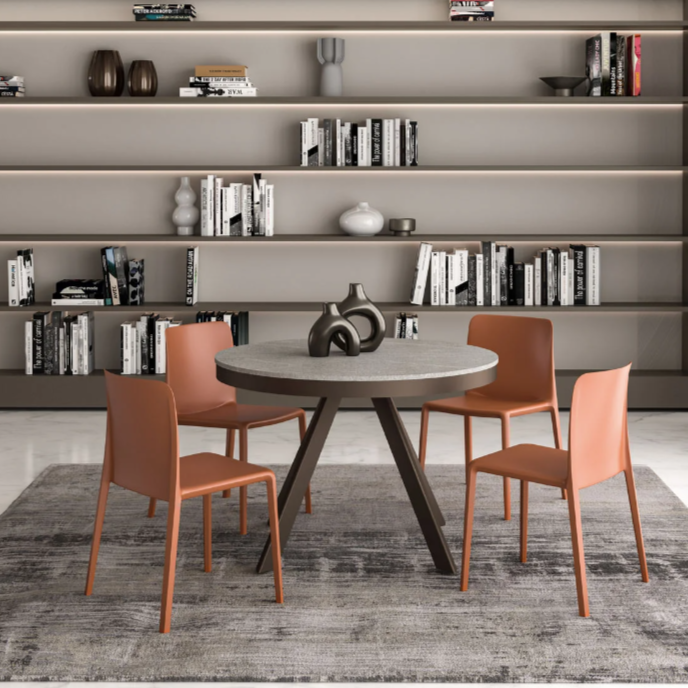 Tavolo rotondo allungabile Petalo - Easyline