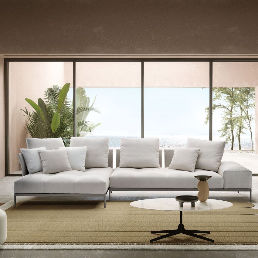 Divano modulare Pixel Light Indoor - Saba Italia