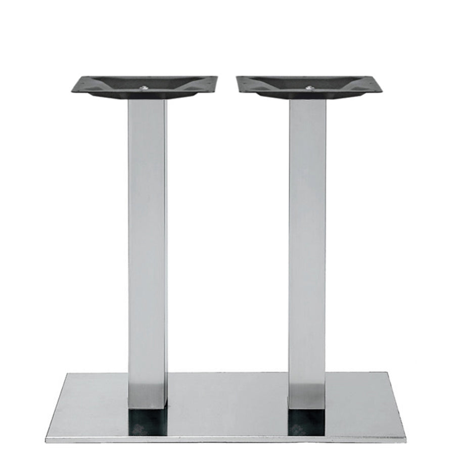 Base doppia Milano Cromo PZ-B110