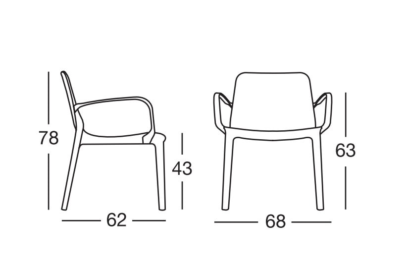 Poltroncina Ginevra Lounge