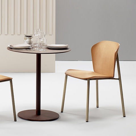 Sedia Finn Metal Wood - Scab Design