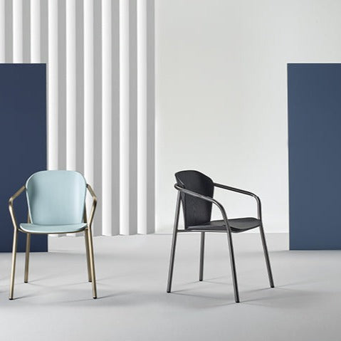 Sedia Finn Metal Wood - Scab Design