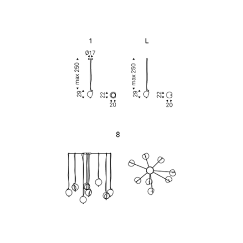 Lampada Cody - Cattelan Italia