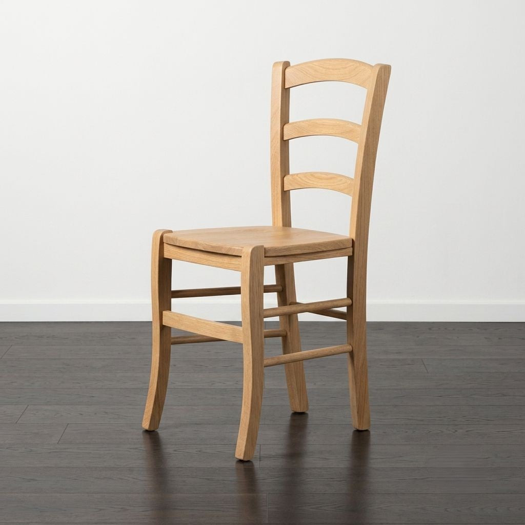 Sedia in Legno per Ristoranti Paesana – Faggio Naturale e Personalizzabile