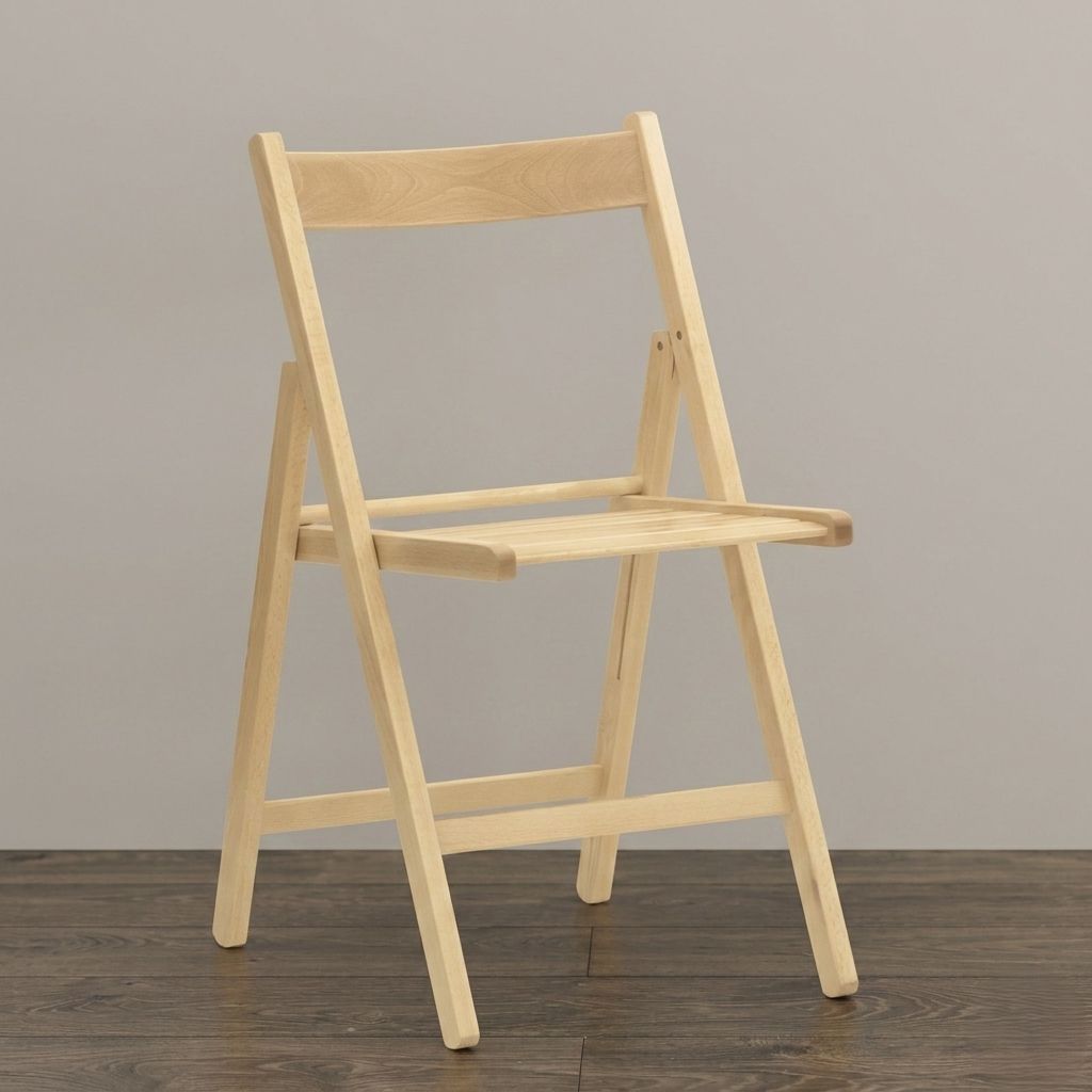 Sedia pieghevole in legno Mara - Pozzoli