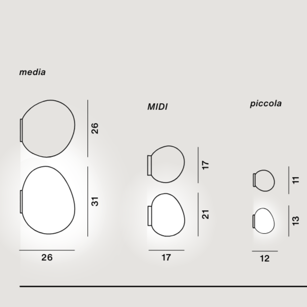 Lampada a parete Gregg - Foscarini