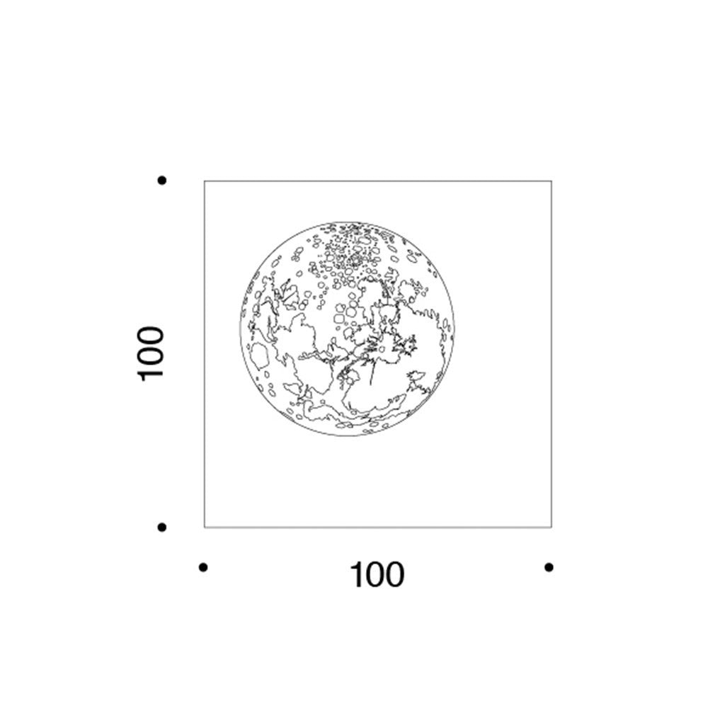 Carta della Luna - Danese Milano