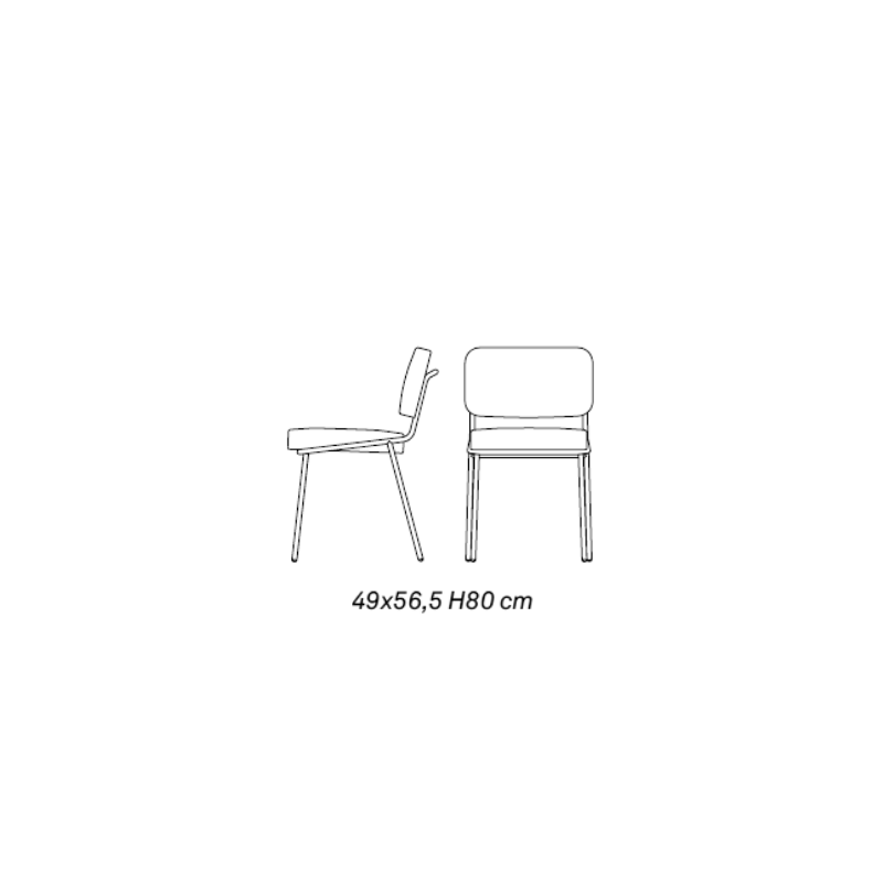 Sedia Sixty - Connubia