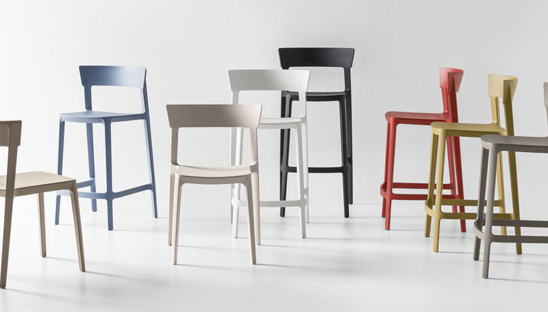 Sgabello Fisso Skin - Calligaris