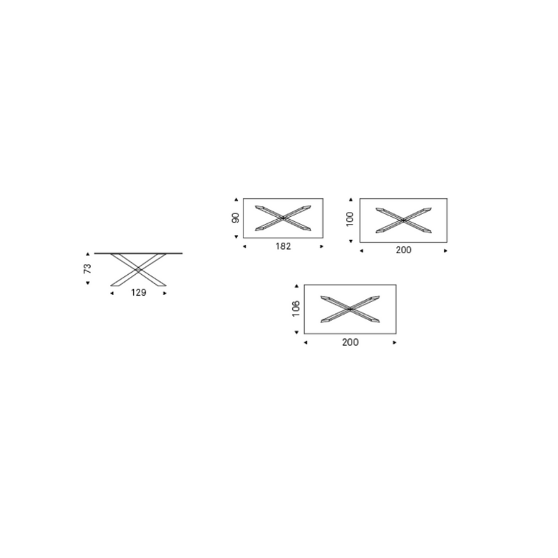 Tavolo Fisso Spyder - Cattelan italia