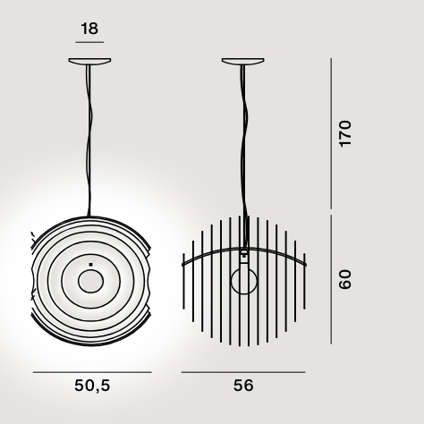 Lampada a sospensione Supernova - Foscarini