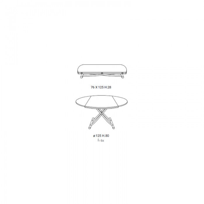 Tavolino Trasformabile Globe Promo