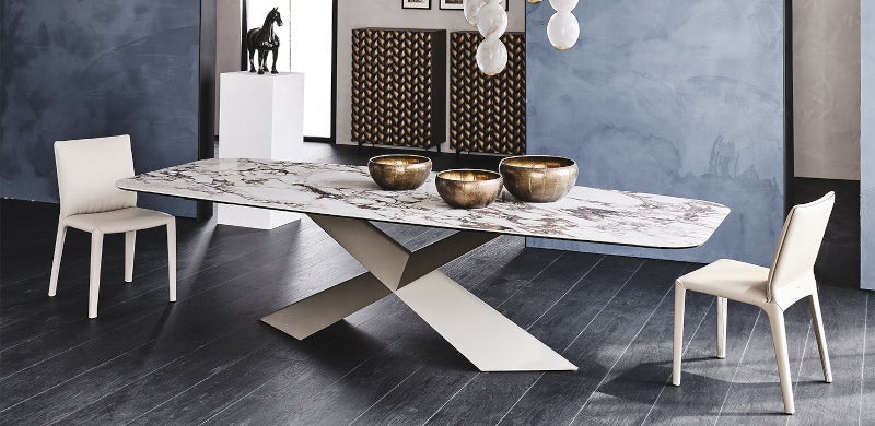 Tavolo Fisso Tyron Keramik - Cattelan Italia