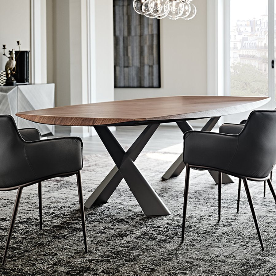Tavolo Mad Max Wood Cattelan Italia