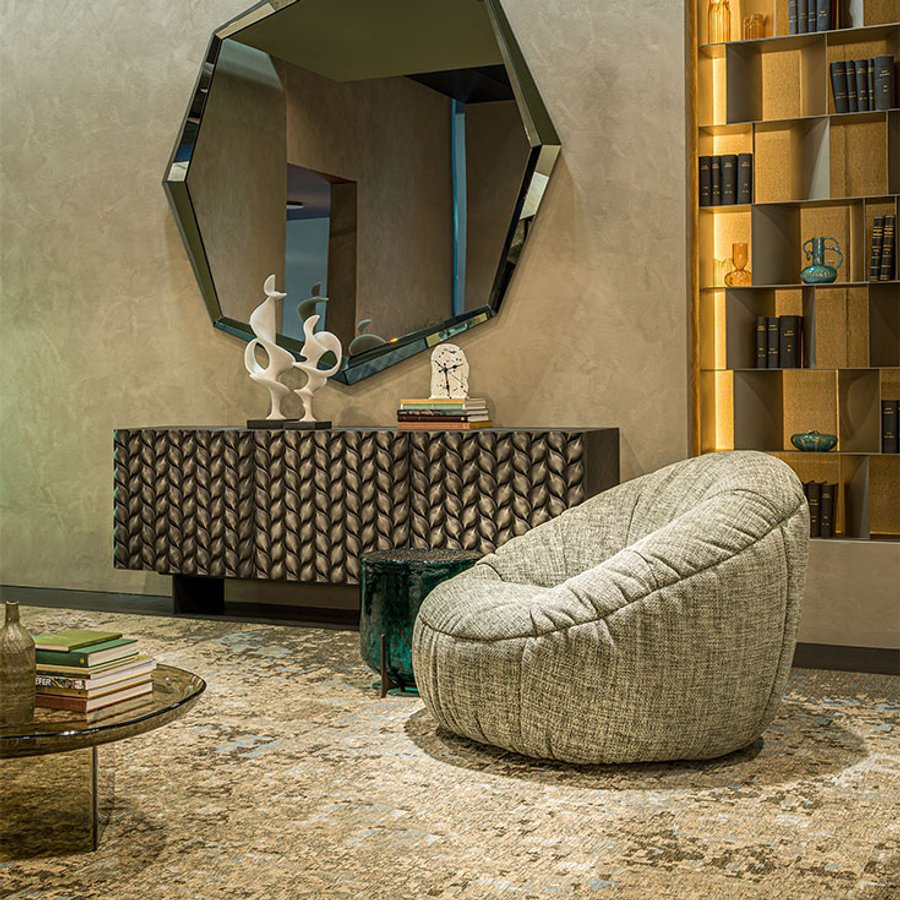 Poltrona girevole Peggy Turn Cattelan Italia