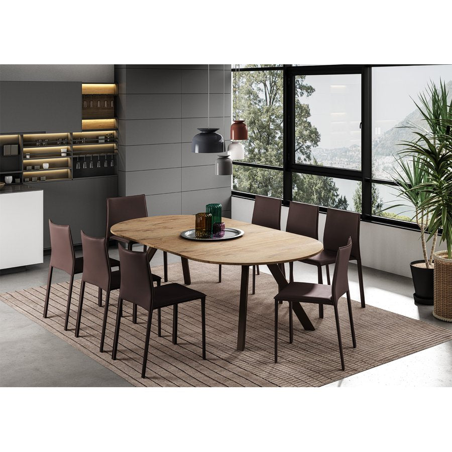 Tavolo Rotondo Allungabile Coral Easyline