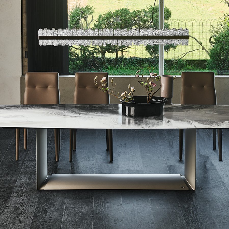 Tavolo Dragon Crystalart Cattelan Italia
