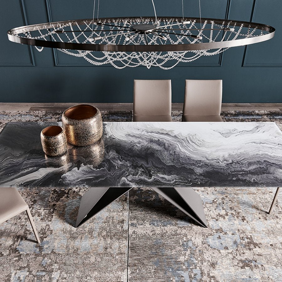 Tavolo Premier Crystalart Cattelan Italia