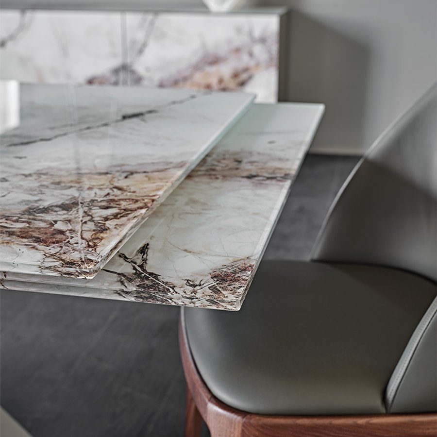 Tavolo Premier Crystalart Drive Cattelan Italia