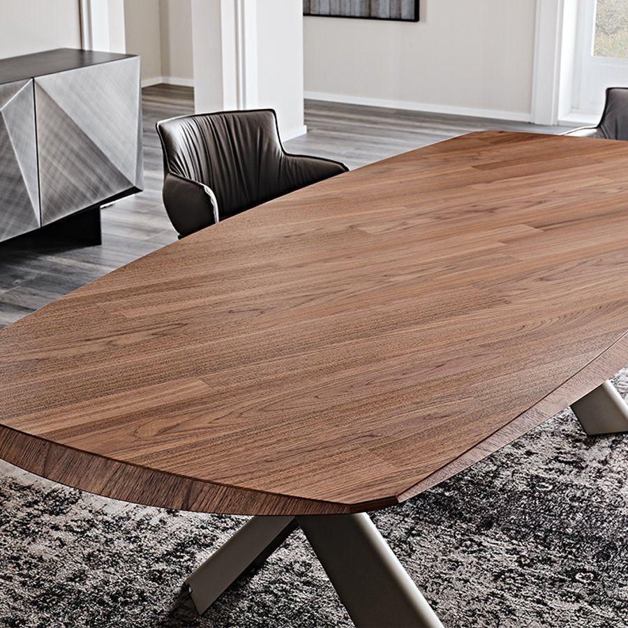 Tavolo Mad Max Wood Cattelan Italia