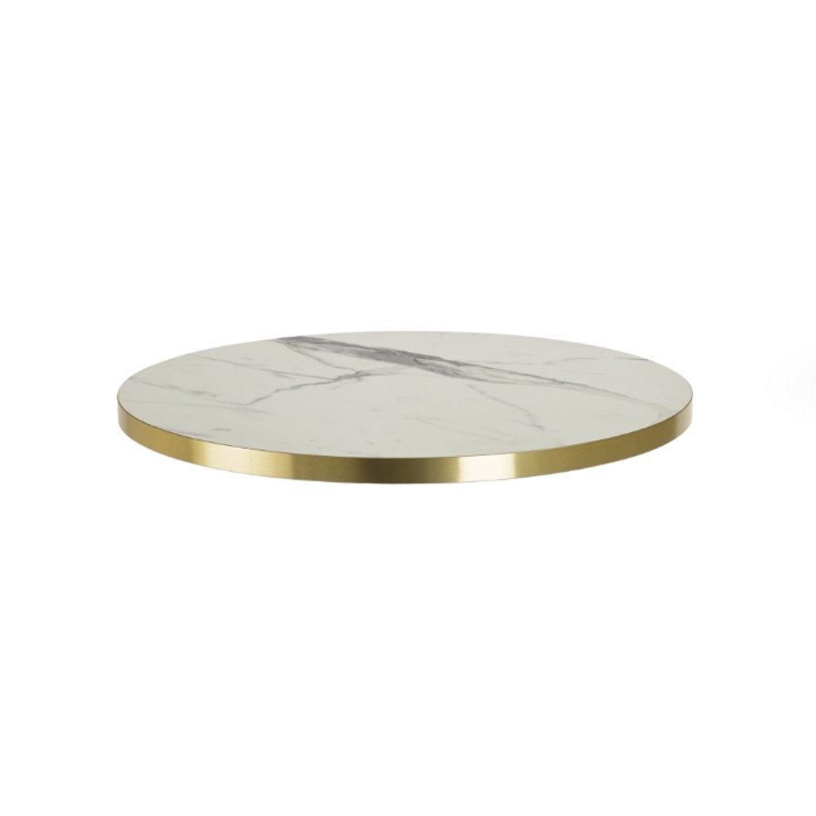 Piano laminato effetto marmo Scab Design