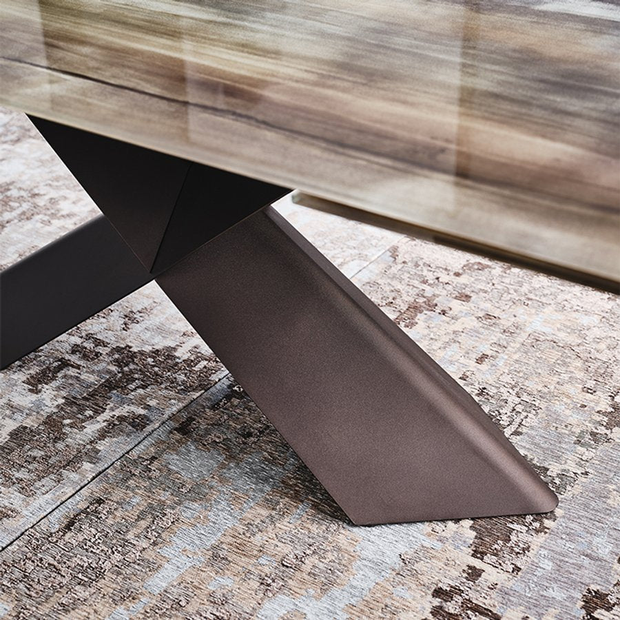 Tavolo Tyron Crystalart Drive Cattelan Italia