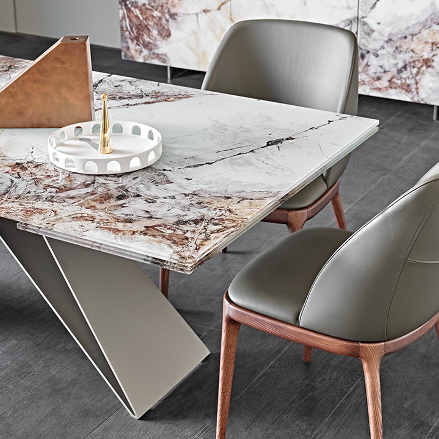Tavolo Premier Crystalart Drive Cattelan Italia