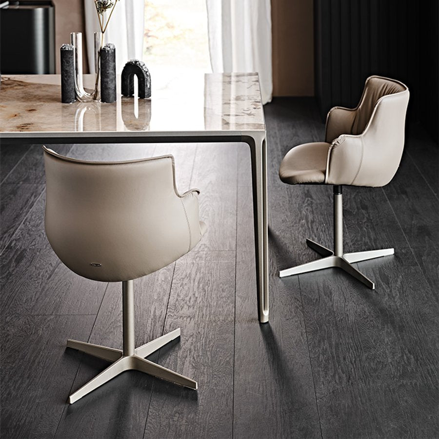 Sedia girevole Rihanna X Cattelan Italia