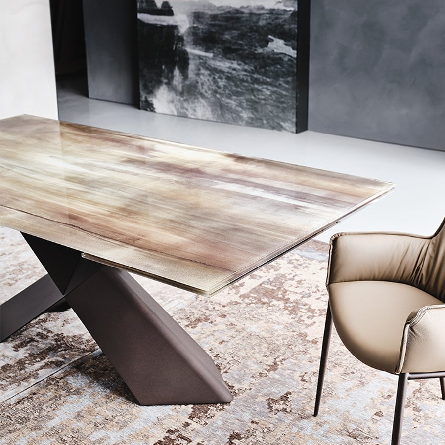 Tavolo Tyron Crystalart Drive Cattelan Italia