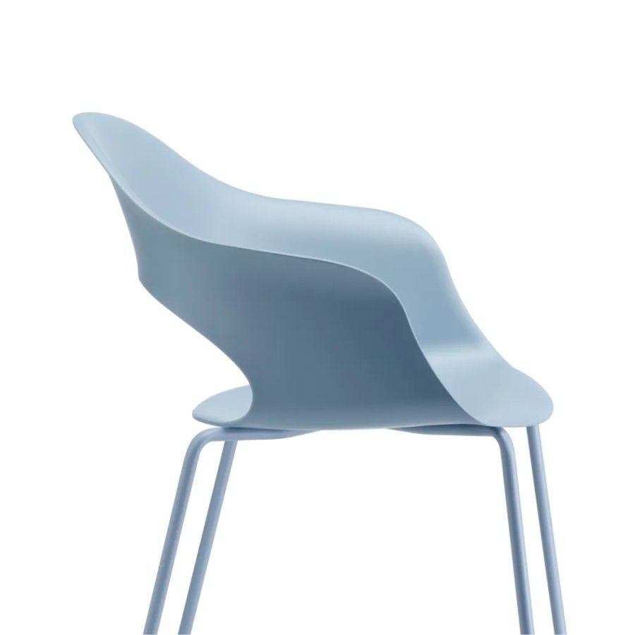 Sedia Lady B a slitta e girevole Scab Design