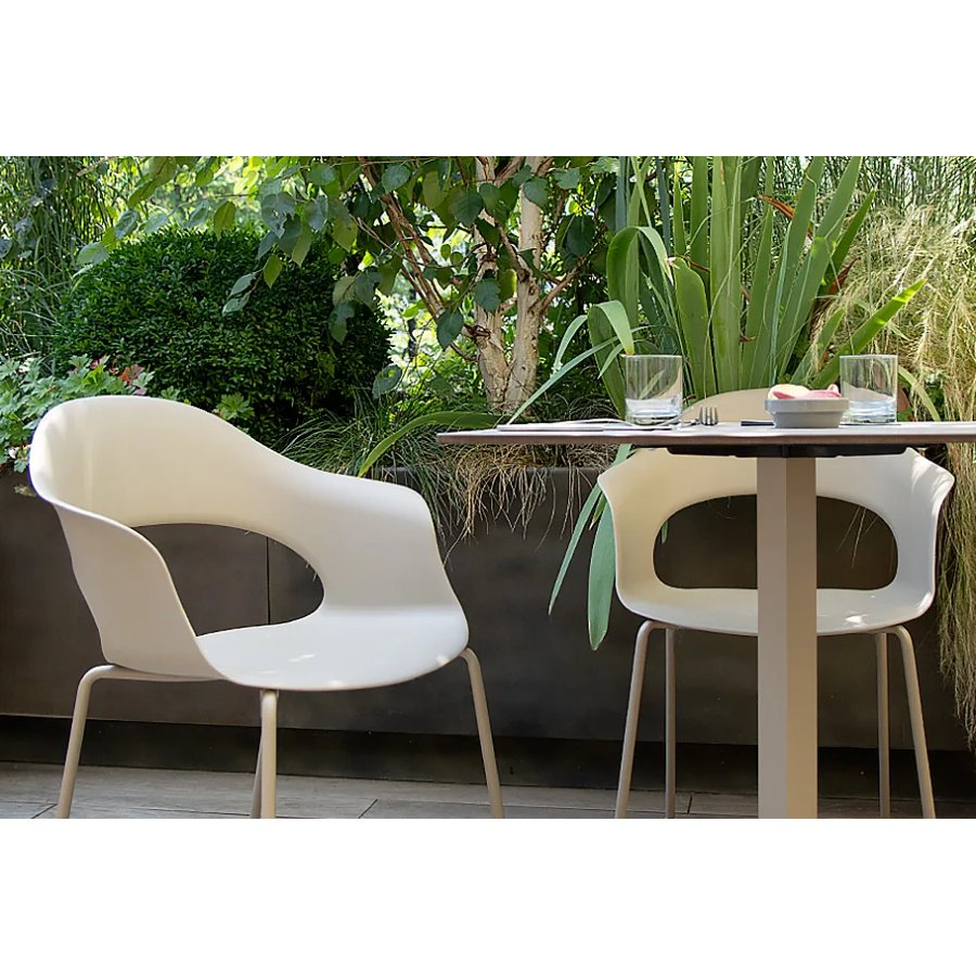 Sedia Lady B a slitta e girevole Scab Design