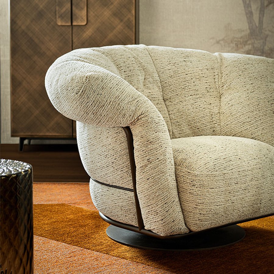 Poltrona girevole Margaret Turn Cattelan Italia