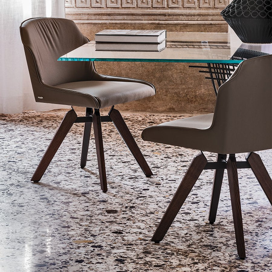 Sedia girevole Tyler Cattelan Italia