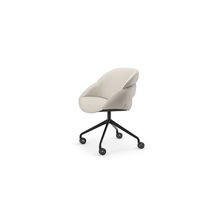 Sedia girevole Camilla Wheels Cattelan Italia