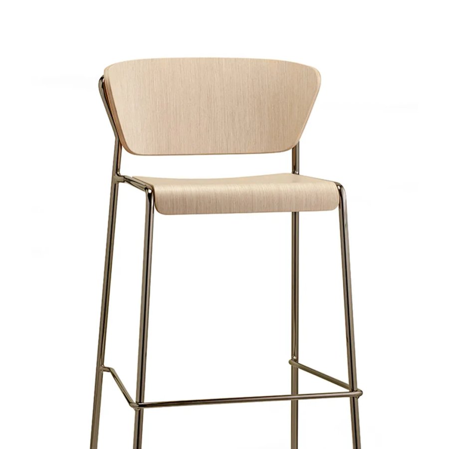 Sgabello Lisa Wood Scab Design