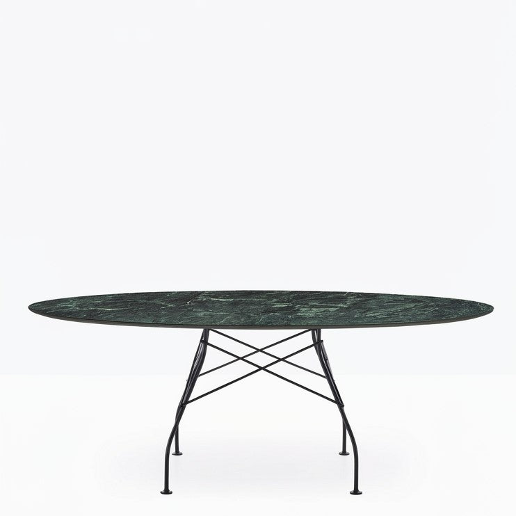 Tavolo Glossy Marmo Ovale - Kartell