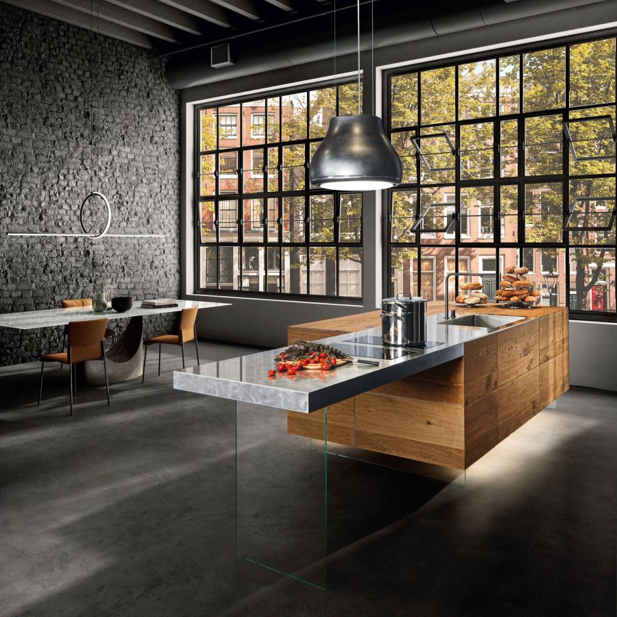 Cucina su misura 36e8 Wildwood - Lago