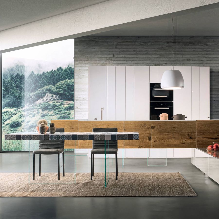 Cucina su misura 36e8 Wildwood - Lago