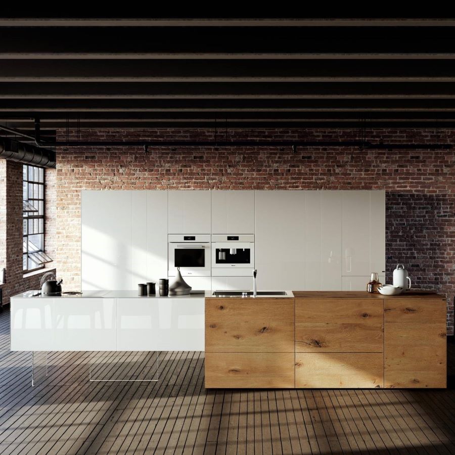 Cucina su misura 36e8 Wildwood - Lago